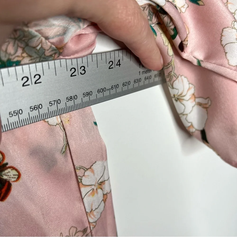 Anthropologie Floreat Floral Azalea Kimono Robe - Picture 7 of 12